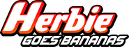 Logo of Herbie Goes Bananas image size 1322x485