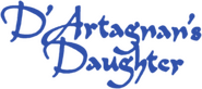 Logo of D'Artagnan's Daughter image size 731x323
