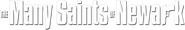 Logo of The Many Saints of Newark image size 785x126