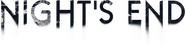 Logo of Night's End image size 1157x291
