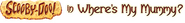 Logo of Scooby-Doo! in Where's My Mummy? image size 2387x293