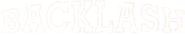 Logo of Backlash image size 802x152