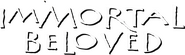 Logo of Immortal Beloved image size 3179x946