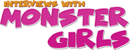 Logo of Interviews with Monster Girls image size 749x289