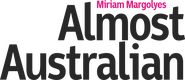 Logo of Miriam Margolyes: Almost Australian image size 2994x1299