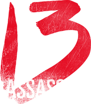 Logo of 13 Assassins image size 334x382