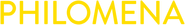 Logo of Philomena image size 1256x168