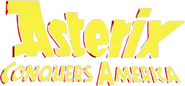 Logo of Asterix Conquers America image size 628x292