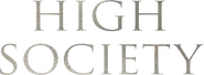 Logo of High Society image size 1111x407