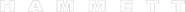 Logo of Hammett image size 786x52
