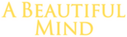 Logo of A Beautiful Mind image size 2358x685