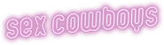 Logo of Sex Cowboys image size 1204x329