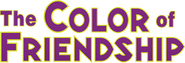 Logo of The Color of Friendship image size 1341x456
