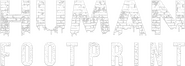 Logo of Human Footprint image size 3650x1295