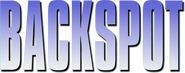 Logo of Backspot image size 6210x2457