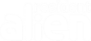 Logo of Resident Alien image size 1645x756