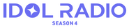 Logo of Idol Radio image size 553x124