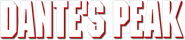 Logo of Dante's Peak image size 788x170