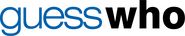 Logo of Guess Who image size 1156x222