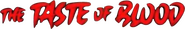 Logo of Taste of Blood image size 566x88