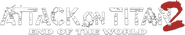 Logo of Attack on Titan II: End of the World image size 784x149