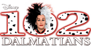 Logo of 102 Dalmatians image size 1440x725