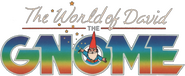 Logo of The World of David the Gnome image size 2303x951