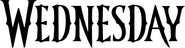 Logo of Wednesday image size 1979x509