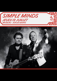 Simple Minds - Musilac 2018 poster
