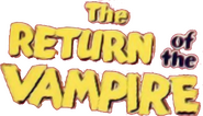 Logo of The Return of the Vampire image size 801x458