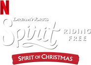 Logo of Spirit Riding Free: Spirit of Christmas image size 397x284