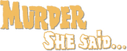 Logo of Murder She Said image size 1934x771