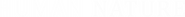 Logo of Human Nature image size 1268x115
