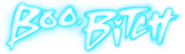 Logo of Boo, Bitch image size 710x207