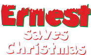 Logo of Ernest Saves Christmas image size 1775x1078