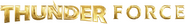 Logo of Thunder Force image size 1278x165