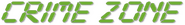 Logo of Crime Zone image size 796x108