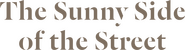 Logo of The Sunny Side of the Street image size 1797x484