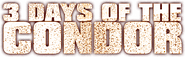 Logo of Three Days of the Condor image size 2000x619