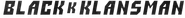 Logo of BlacKkKlansman image size 2278x221