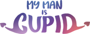 Logo of My Man Is Cupid image size 2198x838