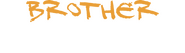 Logo of Brother White image size 3907x1113