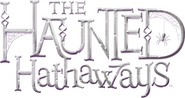 Logo of The Haunted Hathaways image size 2445x1295