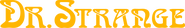 Logo of Dr. Strange image size 2301x351
