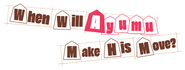 Logo of When Will Ayumu Make His Move? image size 690x261