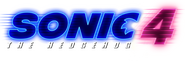 Logo of Sonic the Hedgehog 4 image size 4629x1538