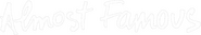 Logo of Almost Famous image size 1171x207