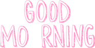 Logo of Good Mourning image size 1045x536