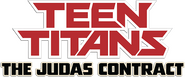 Logo of Teen Titans: The Judas Contract image size 709x294