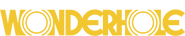 Logo of Rhett & Link's Wonderhole image size 2498x486